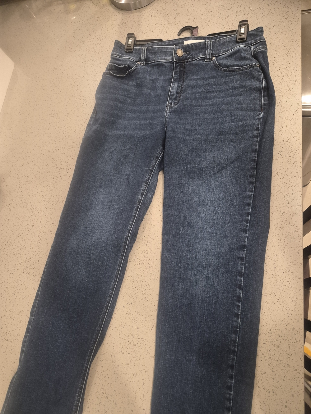 Women Jeans Size 16 Lane Bryant Women's Midnight Blue Straight Leg Jeans